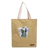 Vintga Women Canvas Shoulder Bag Large Satchel