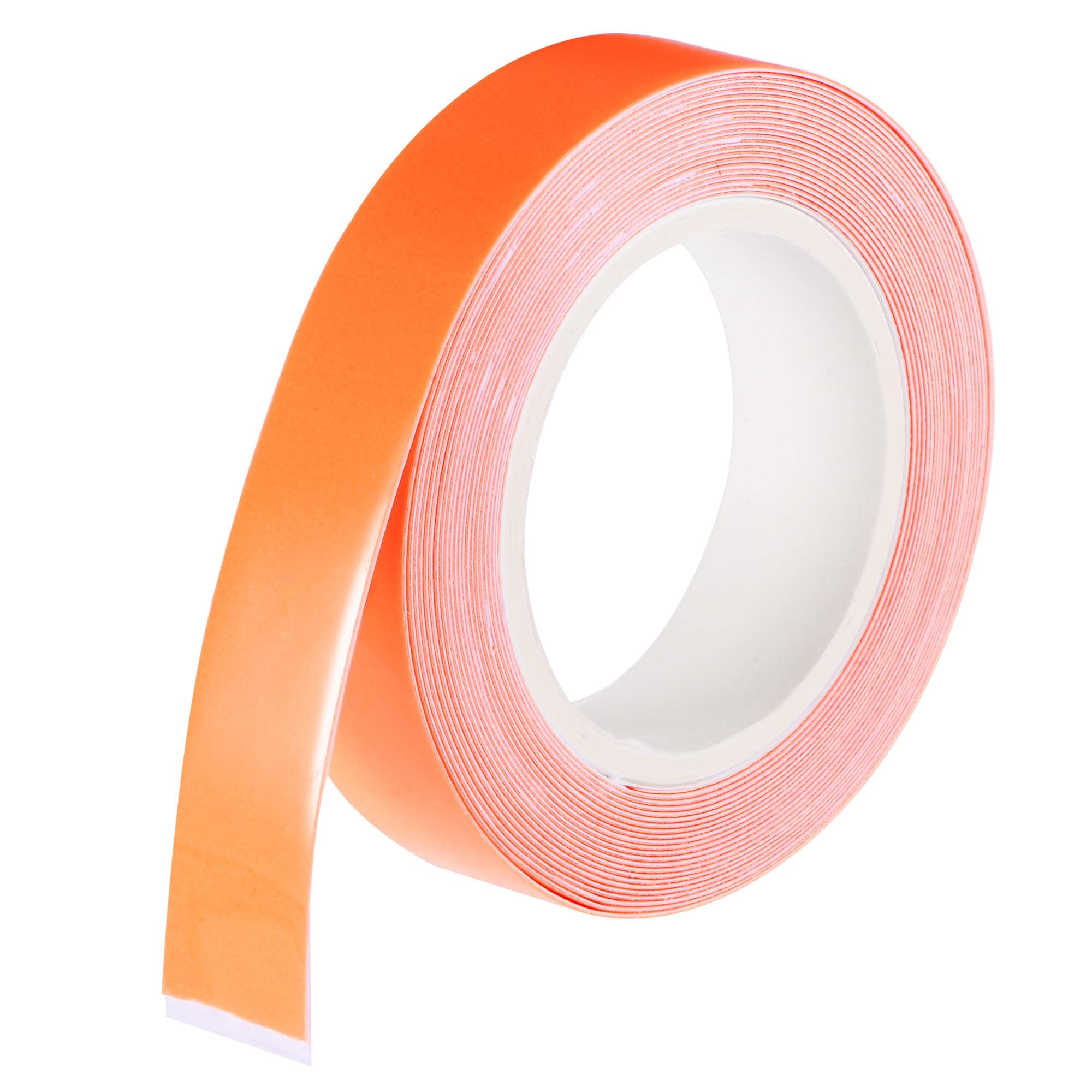 sourcing map Glow in the Dark Tape 0.5 Inch x 9.8 Ft Orange for Night Decorations