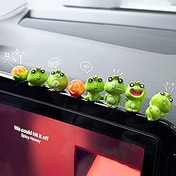 zmoso 8 PCS Cute Frog Car Rearview Mirror
