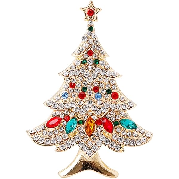 Amazon.com: SCASTOE Vintage Colored Christmas Tree