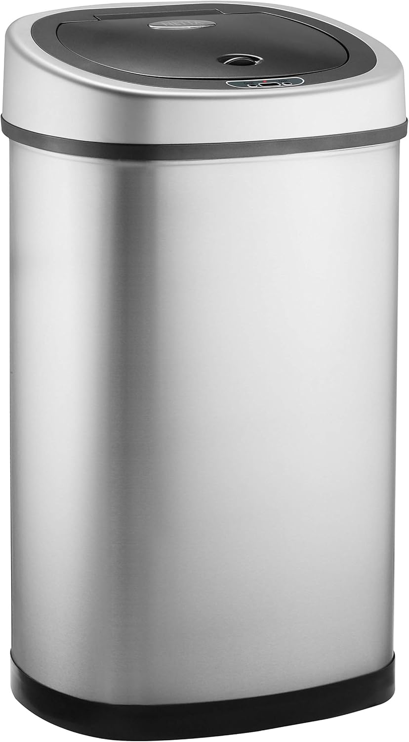 NETTA 50L Kitchen Sensor Bin, Large Touch Free Waste Rubbish Bin