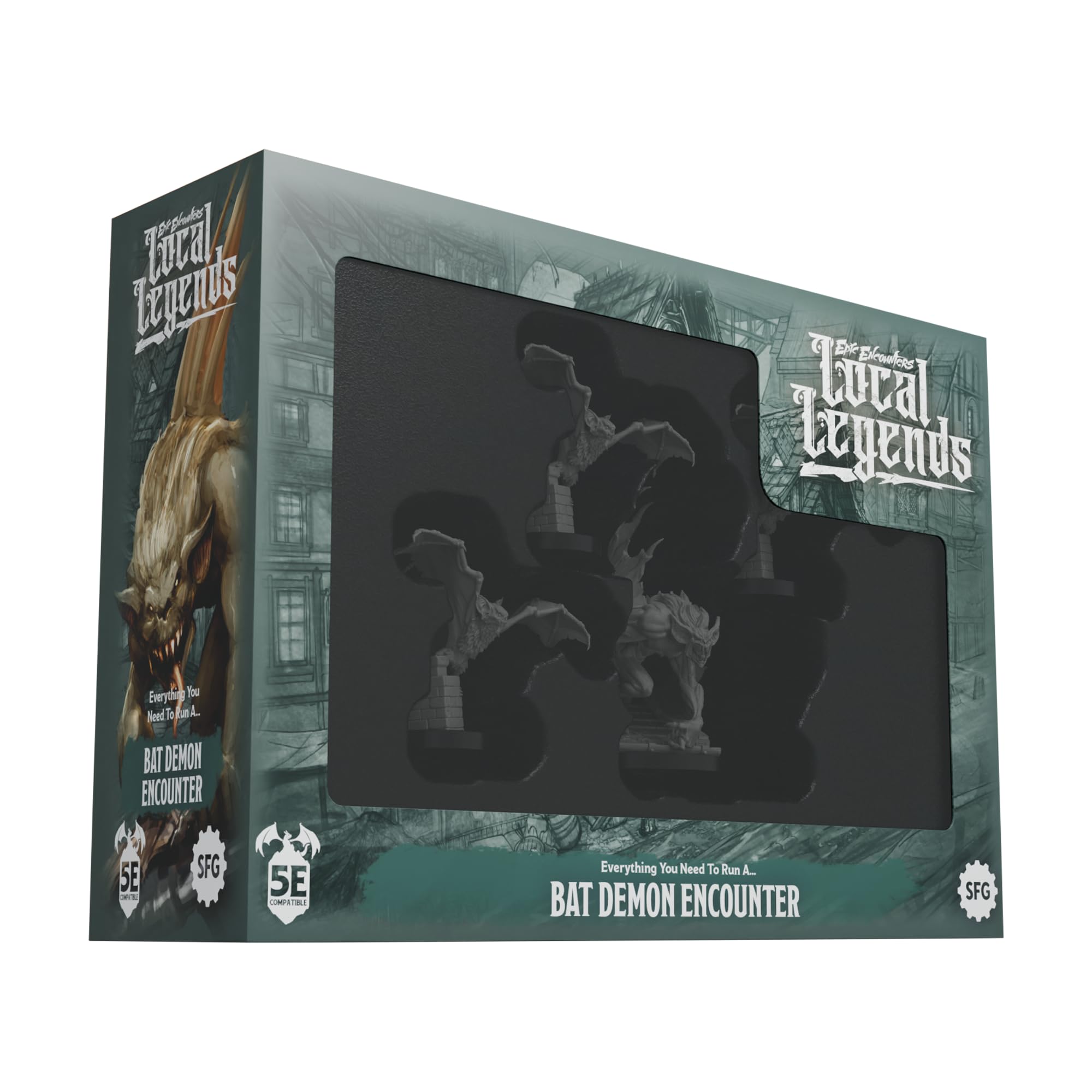 Steamforged Games Epic Encounters: Local Legends - Bat Demon