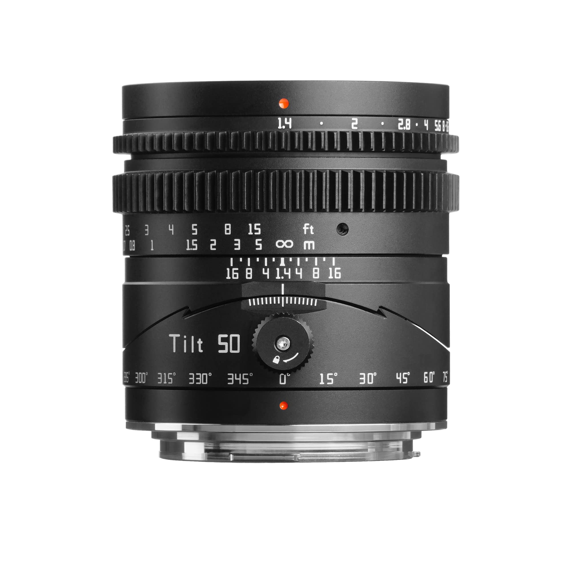 TTArtisan 50mm f1.4 Tilt Lens Full Frame Manual Portrait Lenses Large Aperture Compatible with RF/EOS-R Mount