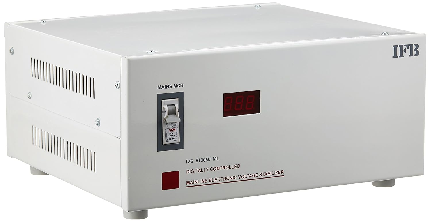 IFB IVS 510050 ML 85305V Voltage Stabilizer (White, Metallic Finish