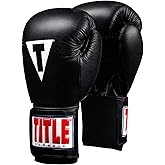 Title Classic Leather Elastic Training Gloves 2.0