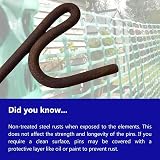 Suregreen Barrier Fencing Mesh 1m x 50m Green with 10 Pins view 9