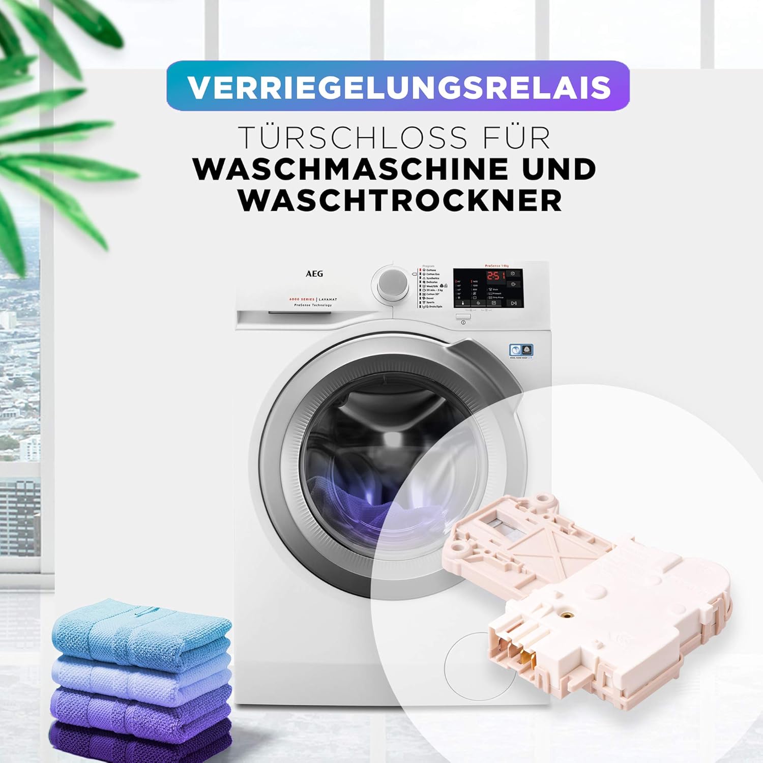 aeg 3792030425 rele de puerta