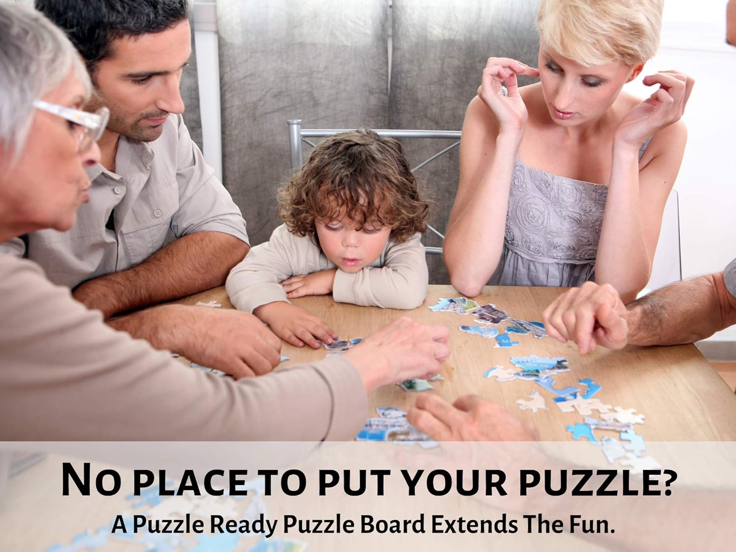 Portable Puzzle Board & Storage Table - Quality Jigsaw Puzzle Board, Fits 1000 Piece Puzzles. Lightweight, Easy to Store, 4 Color Sliding Drawers, Plus Puzzle Mat, Fun at Your Fingertips, Great Gift: Toys & Games