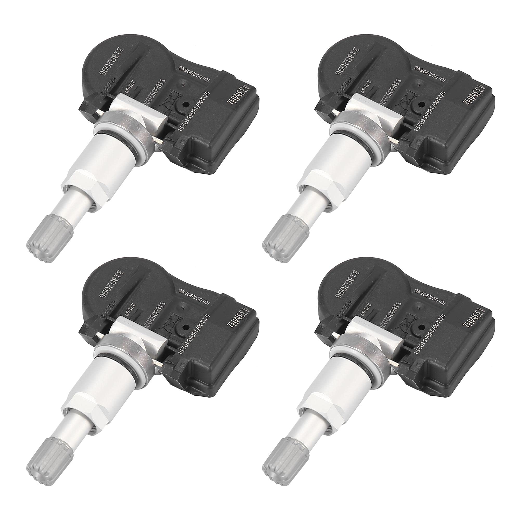 Photo 1 of X AUTOHAUX 4pcs 433MHz 31302096 Tire Pressure Monitoring System Sensor TPMS Sensor for Volvo S60 S80 V60 XC60 XC70