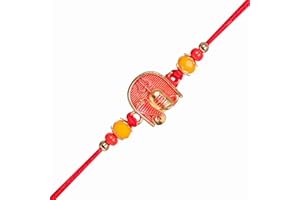 CHERKRAFT Rakhi Thread for Brother Men/Boy - Designer Rakhi with OM Symbol for Rakshabandhan (Pack of 1)