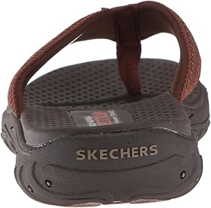skechers leather flip flops