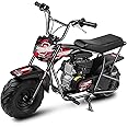Oryxearth Mini Dirt Bike for Kids, 105CC 4-Stroke Kid Gas Powered Off-Road Pocket Pit Trail Motorcycle W/EPA Approved, Up to 24 Mph Weight Support 185 LBS, Racing Red