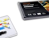 Artme A4 Acrylic Pad 12 Sheets 400gsm Extra Heavyweight Cold Pressed view 5
