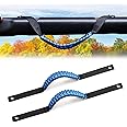 sukemichi for Jeep Handles Grab, Front Seat Paracord Roll Bar Grab Handles Grip Handle for 2018-2025 Jeep Wrangler Accessories JL Gladiator 4XE HARD TOP 2 Door 4 Door - Not for Rear Seat, 2 Pack, Blue