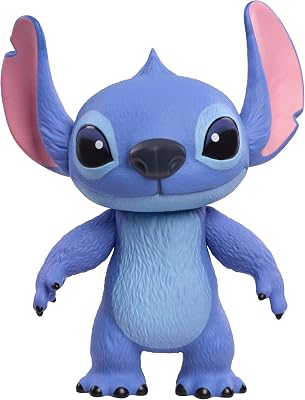 Figura de Vinilo de 35,6 cm de la película de Stitch de Disney, 3 Puntos de articulación para Jugar o exhibir, estatuilla articulada, Juguetes para niños a Partir de 3 años