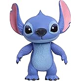 Disney Stitch Live-Action Larger Than Life 14-inch Vinyl Figure, Articulated Toy for Play or Display, Poseable Figurine, Kids Toys for Ages 3 Up by Just Play