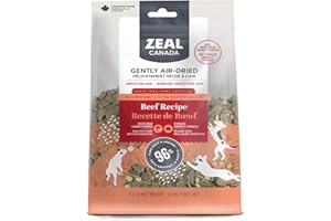 Zeal Canada air-dried dog food beef plus freeze-dried bits recipe - 2.2 lb
