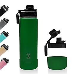 Y TOP 24 oz Insulated Stainless Steel Water Bottle