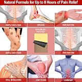 MQUPIN 36 Pcs Pain Relief Heat Patches Back Neck Joint 4 Bags 9Pcs/Box view 6