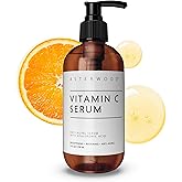 Asterwood Vitamin C Face Serum – with Hyaluronic Acid – Smoothing, Hydrating, Helps Support Healthy-Looking Skin Smoothness – Fragrance-Free – 8 Fl Oz