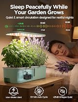 LetPot LPH-Air Hydroponics Growing System 24W Full Spectrum Light 10 Pods view 6