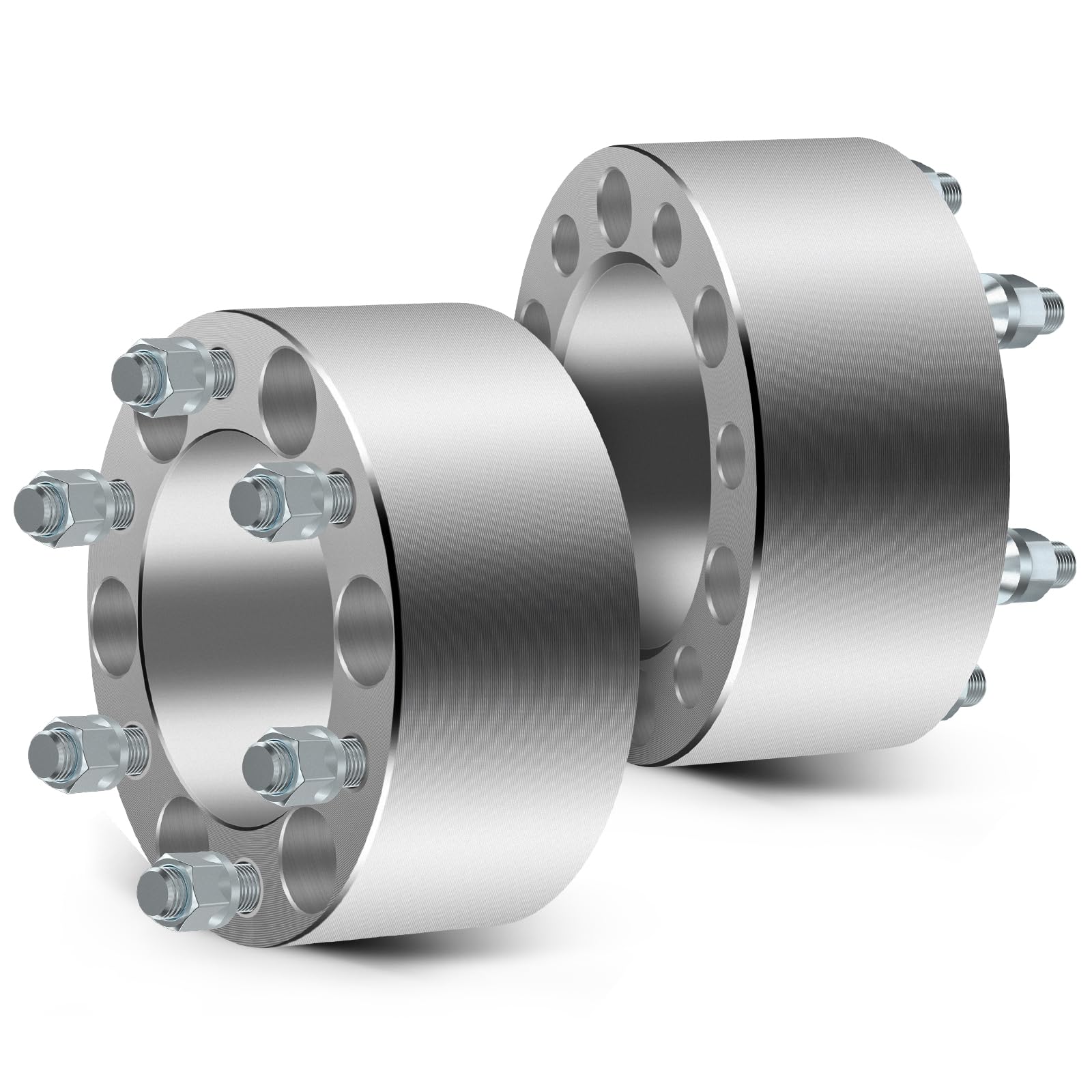 Photo 1 of SCITOO 2Pcs 3" Wheel Spacers 6x5.5 Studs 12x1.5 108mm 6Lug Wheel Spacers No Hubcentric Fit for Toyota for Tacoma for 4runner FJ Cruiser for Sequoia for Tundra T100 for Land Cruiser Pickup