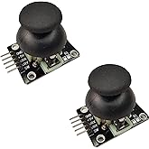 Joystick Module for Arduino, ESP32, ESP8266, Raspberry Pi – Analog Control Stick for Robotics and Projects, 2-Pack