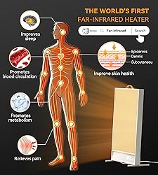 Space Heater with Thermostat, Radiant Convection