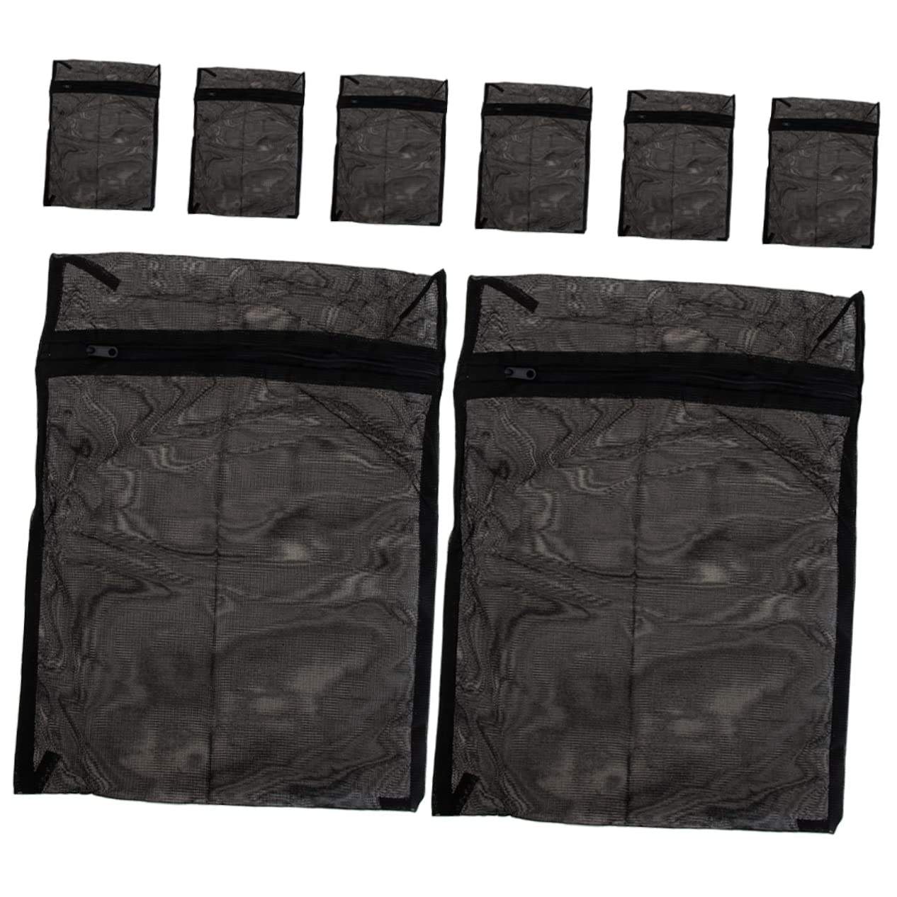 CAXUSD 8Pcs Mesh Laundry Bags for Washing Bags for Clothes Travel Storage Organizer Reusable Mesh Wash Bags for Blouse Underwear Lingerie and Clothes