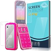 Zeking 3 Pack for HMD Barbie Screen Protector (PET), Soft TPU Film | [HD Clarity] Case Friendly Anti-scratch, High Definition Clear Shield (PET)