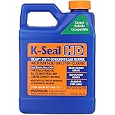 K-Seal ST5516 Heavy-Duty Multi-Purpose One Step Coolant Leak Repair, 16 oz, Pour and Go, Mixes with All Antifreeze, No Flushing Required