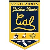 Cal Berkeley Golden Bears Heritage History Banner Pennant