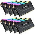 CORSAIR VENGEANCE RGB PRO 256GB (8x32GB) DDR4 3200 (PC4-25600) C16 Desktop memory–Black
