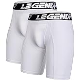 Legendfit Youth Boys Baseball Compression Underwear w/Cup Pocket(NO Cup) Protective Athletic Shorts Football - 2 Pack