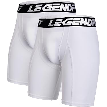 Davion Adult Padded Sliding Shorts With Cup Pocket Compression
