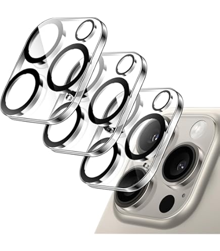 Lucwiwu - Protecteur D'objectif D'appareil Photo,Pour Iphone