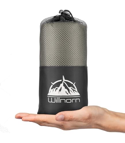 Doublure De Sac De Couchage Léger Pour Voyage Et Camping – Drap D’hôtel Compact, Doux Et Lavable, Pour Auberges, Rando Et Road-trips