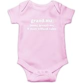 CBTwear Grandma Definition - Baby Clothes - Funny Newborn Bodysuit Outfits for Boys and Girls