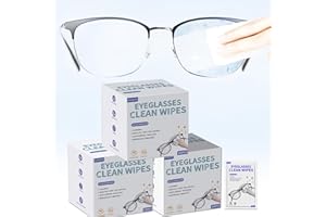 1 Box/100pcs, Large Size Lens Cleaning Cloth, Suitable for All Screen Types and Digital Camera Lenses, Glasses Wipes, Lens Ma
