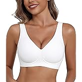 Avidlove Wireless Bras for Women Tank Top Bra Seamless T Shirt Bras with Padded