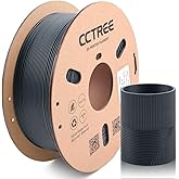 CCTREE Matte PLA Filament 1.75mm 3D Printing PLA Filament 1.75mm High Speed Printing, Dimensional Accuracy +/- 0.03mm, 1kg Carboard Spool (2.2lbs) for Most FDM 3D Printers Navy Blue