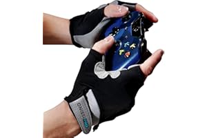 ONISSI Pro Gaming Gloves for Sweaty Hands | Gamer Gloves for PS4/PS5/Xbox/Computer/PC/VR/Mobile/Sim Racer| Sim Racing Gloves