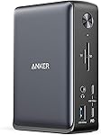 Anker PowerExpand 13-in-1 USB-C Dock ドッキングステーション 85W出力 4K対応 HDMIポート 1Gbps イーサネットポート 3.5mm オーディオジャック USB-Aポート USB-Cポート microSD＆SDカード スロット搭載