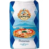 Antimo Caputo Pizzeria Flour 55 LB Blue Bulk Bag - Italian Double Zero 00 - All Natural Wheat for Authentic Pizza Dough, Bread, &amp; Pasta