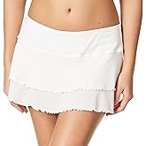 Body Glove Women's Standard Lambada Solid Mesh Swimsuit Cover Up Skirt