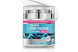 RWT Silicone Scar Cream, Scar Treatment for Improves Skin Texture & Helps Remove Acne, Stretch Marks, Surgery, C Section, Burn, Keloid & Hypertrophic Scars 1.76 Oz (50g)