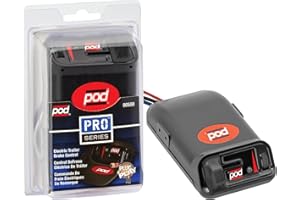 TEKONSHA Pro Series 80500 POD Trailer Time-Delay Electric Brake Controller for Trailers with 1-2 Axles, Compatible with Ford, GM, Chevy, Dodge, RAM, Toyota, Jeep, and More with 2 and 4 Brakes