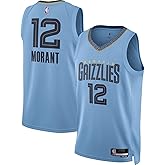 Outerstuff Ja Morant Memphis Grizzlies NBA Kids Youth 8-20 Light Blue Statement Edition Swingman Jersey