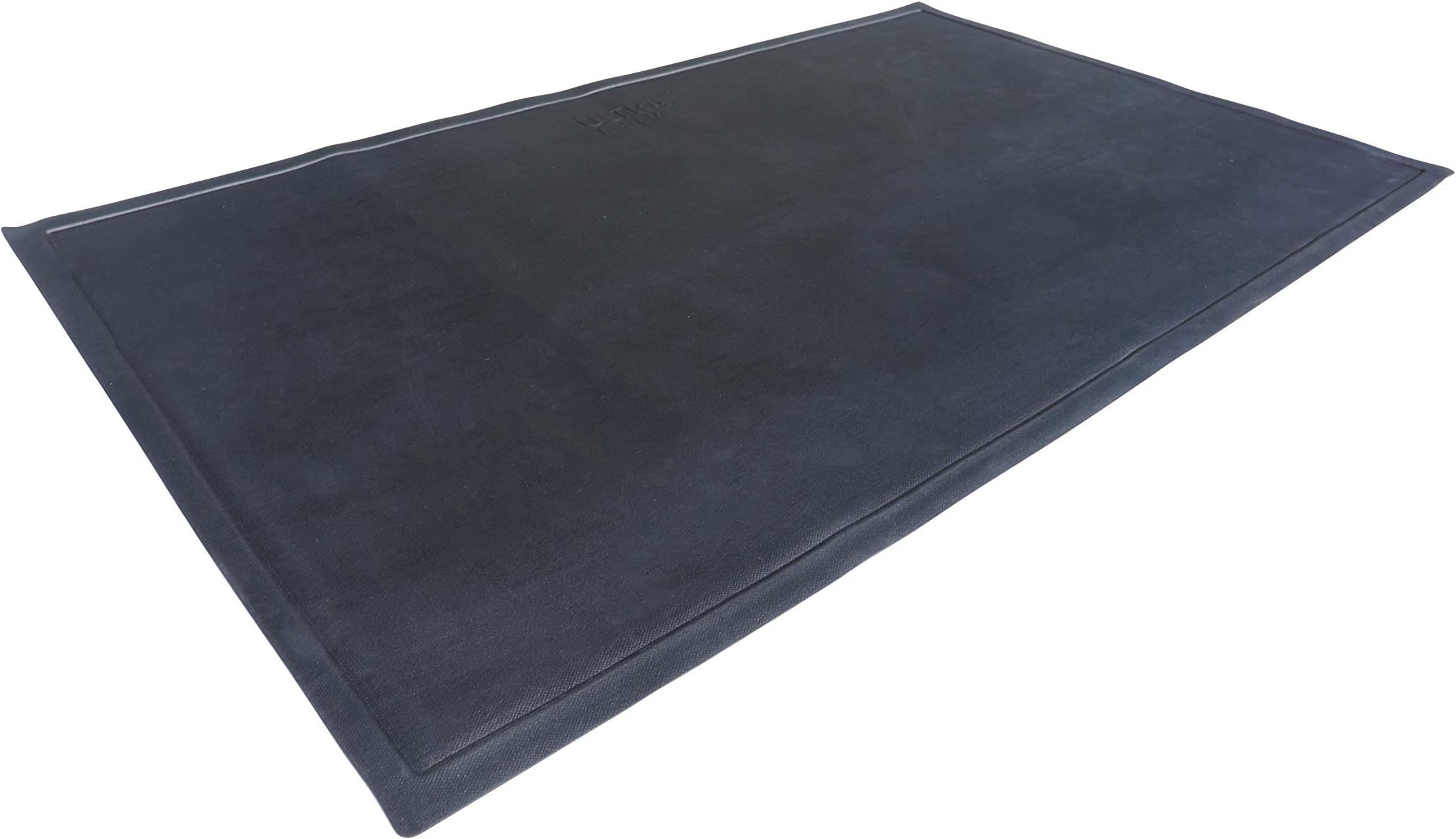 DiversitechOutdoor Gas Grill BBQ & Fire Pit Mat 48" x 30" - Protects Decks & Patios - 10 Year Warranty, Black