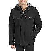 Levi's mens Hooded Utility Jacket